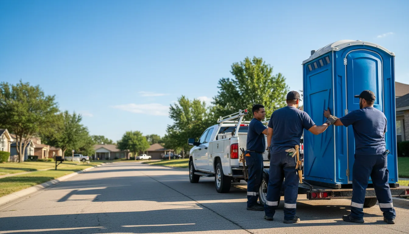 Portable Toilet Rental in Harper, TX near me